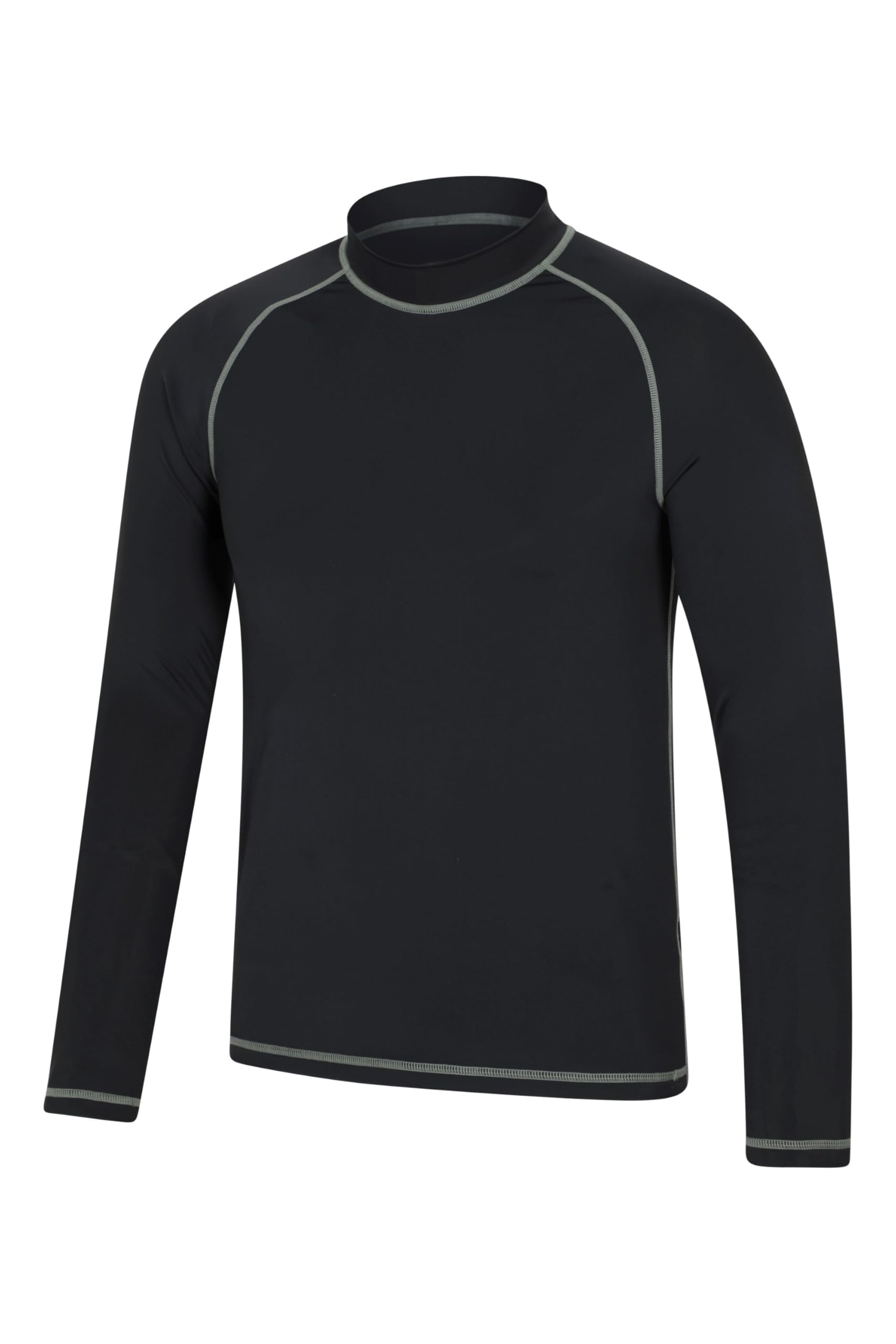 Mountain Warehouse Rash Mens Long Manches Veste Rash - séchage Rapide Rash Guard, empêche l’Usure par frottement, UPF50 + Protection - Printemps L’été