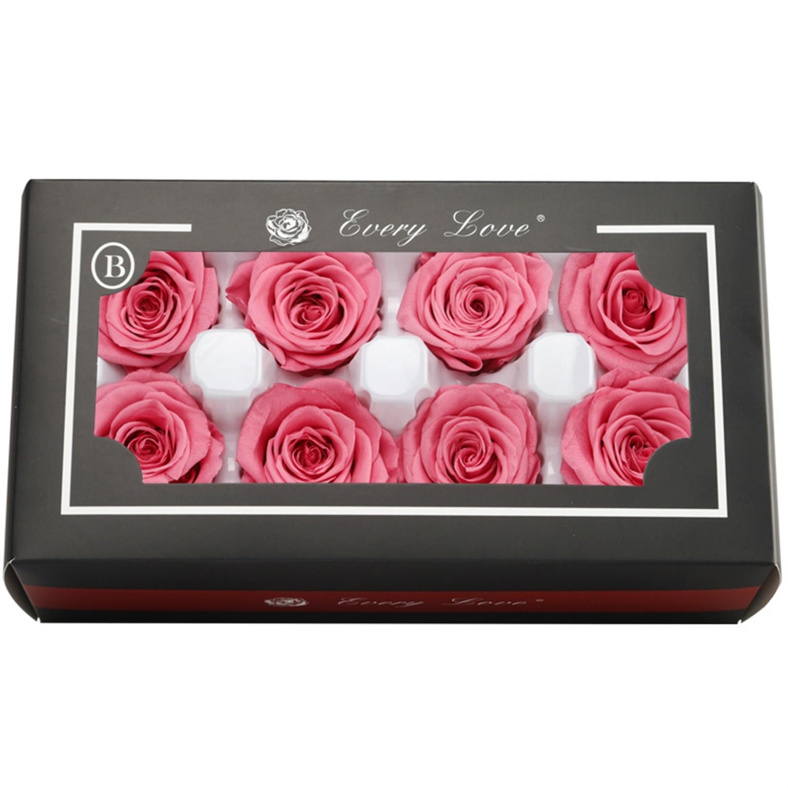 Fiori Secchi Pressati Rose conservate da 4-5 cm, Fiori conservati, Rose eterne, Naturali fresche, Fiori di Rosa immortali, fiorista, Materiale Floreale Fai da Te(Blue)