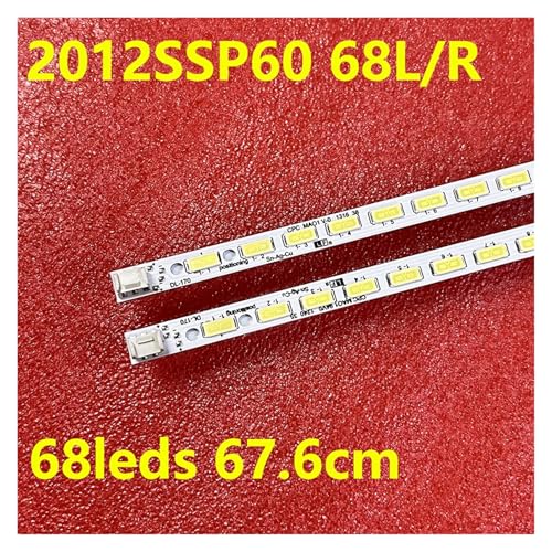 Kit de tiras LED para Sharp LC-60LE650M y modelos LCD-60NX550A 3