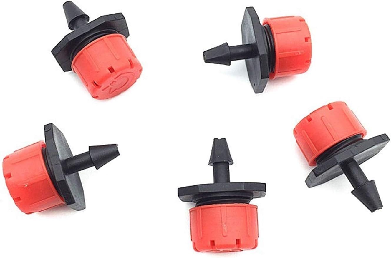 Irrigation Dripper 300 Automatic Watering Sprinklers Dripping Red Sprinklers for Household Irrigation, Gardening Tools (Color : Red)