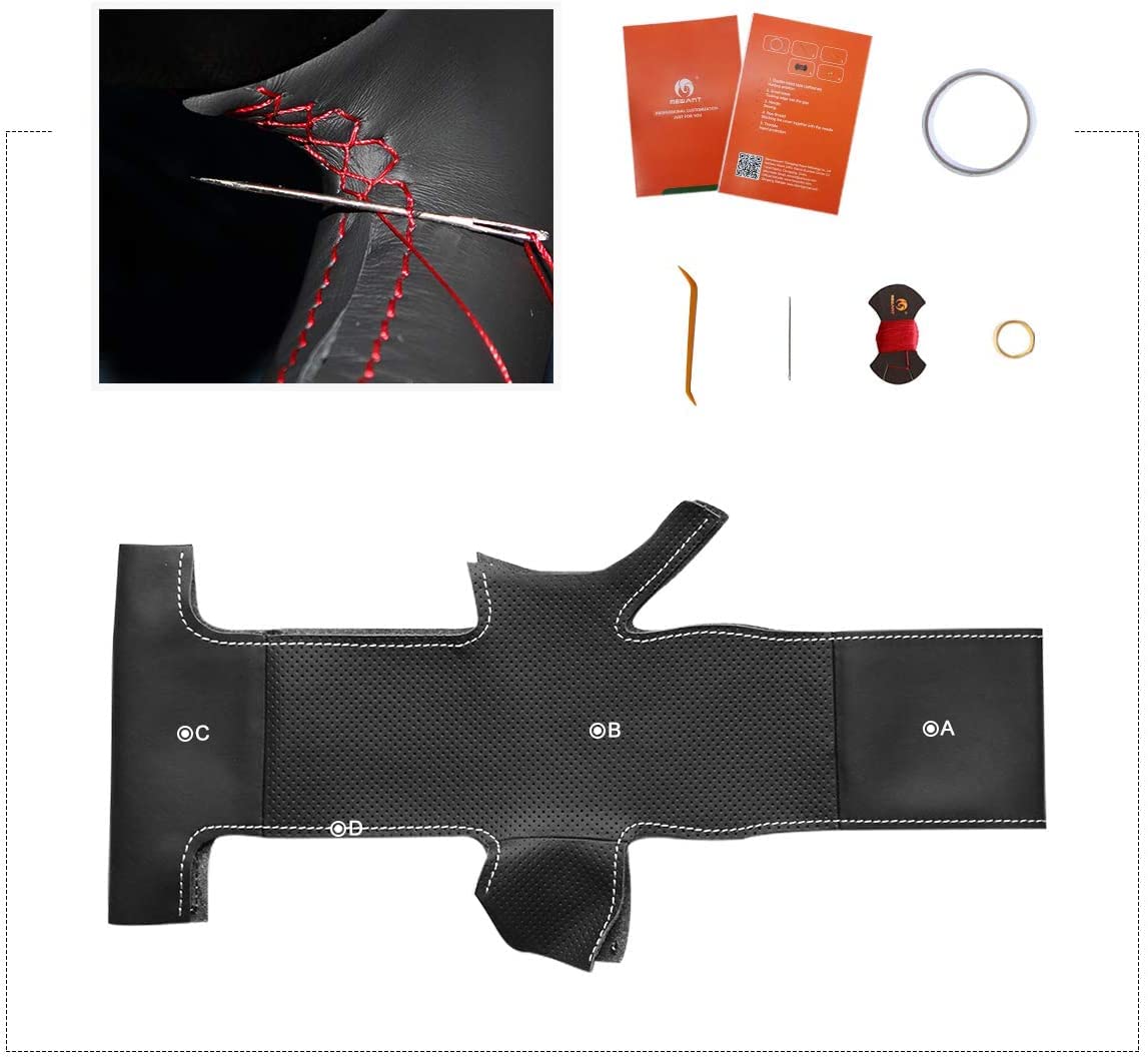 MEWANT Couvre Volant pour Megane 2 2002-2009 / Scenic 2 (Grand Scenic) 2003-2009 / Kangoo 2 2008-2013 Housse de Volant