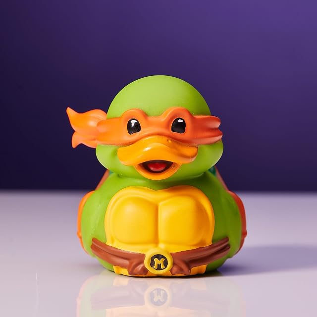 Foto 3 de 6 de TUBBZ Mini: Teenage Mutant Ninja Turtles - Michelangelo Figura Mini Coleccionable de Pato de Goma Disfrazado