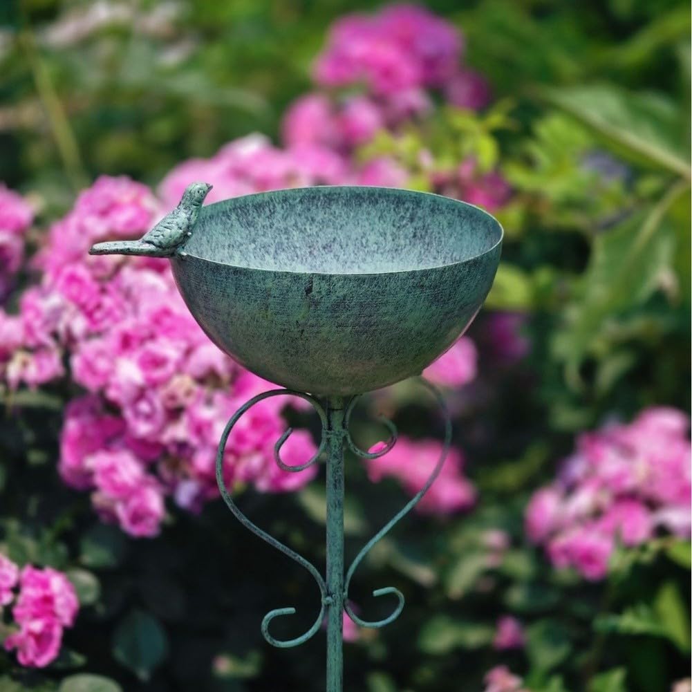 Vogelfutterstation Hängend Wildvogel Futterspender Blumenhalter für Garten Balkon Outdoor Futterstation für kleine Vögel
