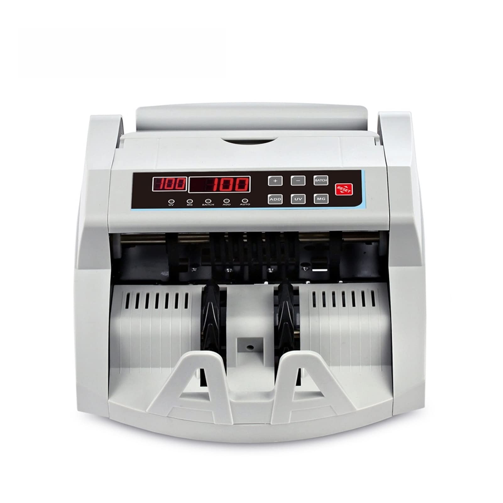 Caja registradora para pequeñas empresas, DMS-1580T Moneda de Bill Counter Multi-Fororign USD JPY Contar dinero de la máquina Conteo de la máquina Moneda falsificada en efectivo Identificar rápida con