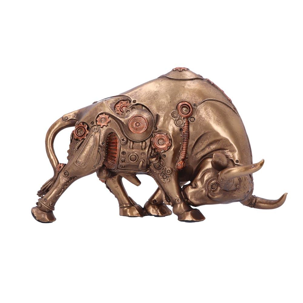 Nemesis Now Binary Bull 22.5cm, Bronze