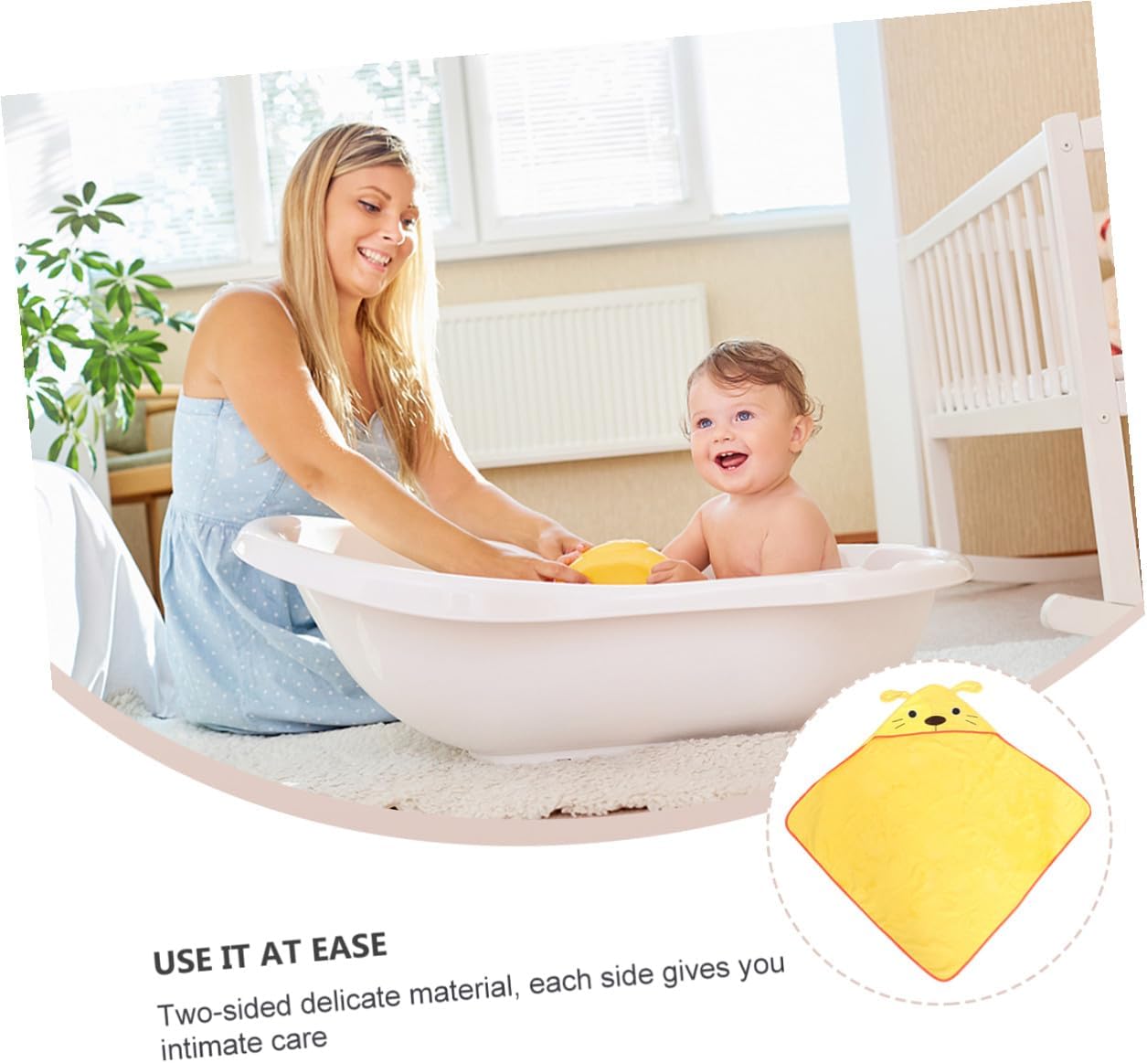 STOBAZA Cartoon Hooded Bath Towel with Adorable Animal Design Soft Absorbent Cloak for Boys and Quick-Dry Bathrobe Wrap Dense Lining Random Color for Boy Girl Random Color