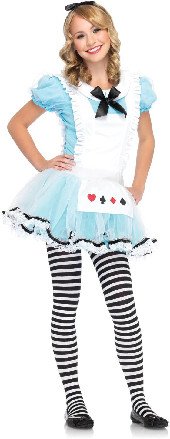 Leg Avenue Women's 2 Piece Adorable Alice Dress