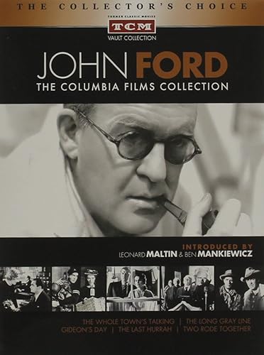 John Ford The Columbia Films Collection, The Whole Town's Talking The Long Gray Line Gideon's Day The Last Hurrah Two Rode Together