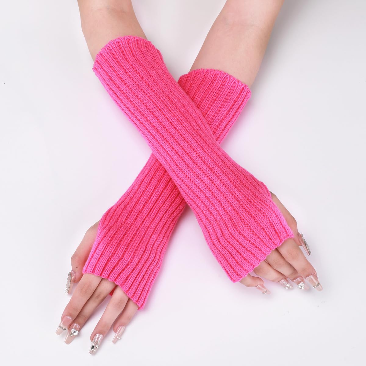 アームカバー・アームウォーマー MIKAGE SHIN Arm Warmer Hot Pink MIKAGE SHIN Arm Warmer Hot Pink アームカバー・アーム