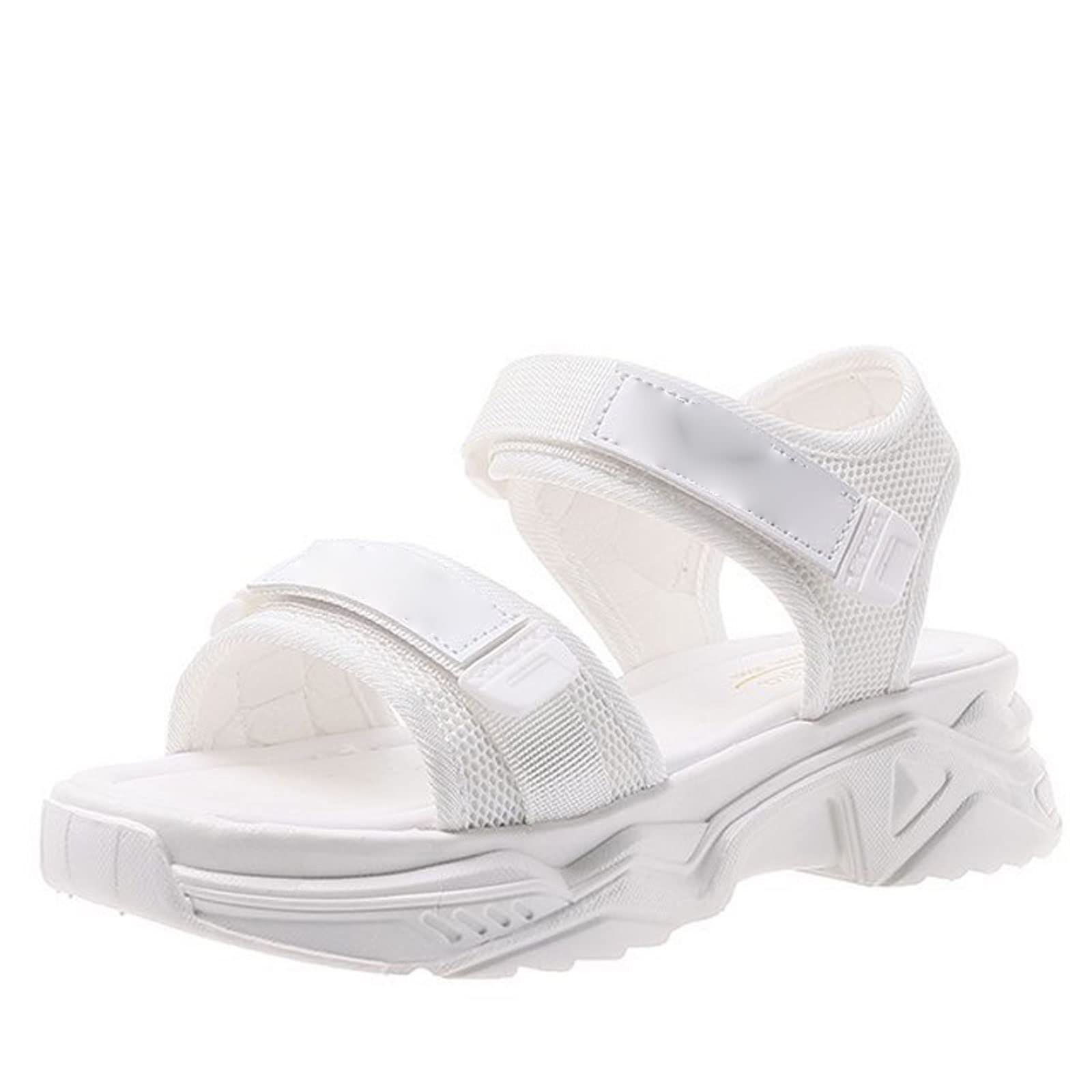 Sandales pour femmes plateforme talon été mesh mode chaussures