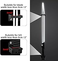 Vista 3 de Cosmos 1 juego de soporte de pared para sable de luz, soporte de exhibición de sable oscuro acrílico negro, soporte de pared para sable oscuro