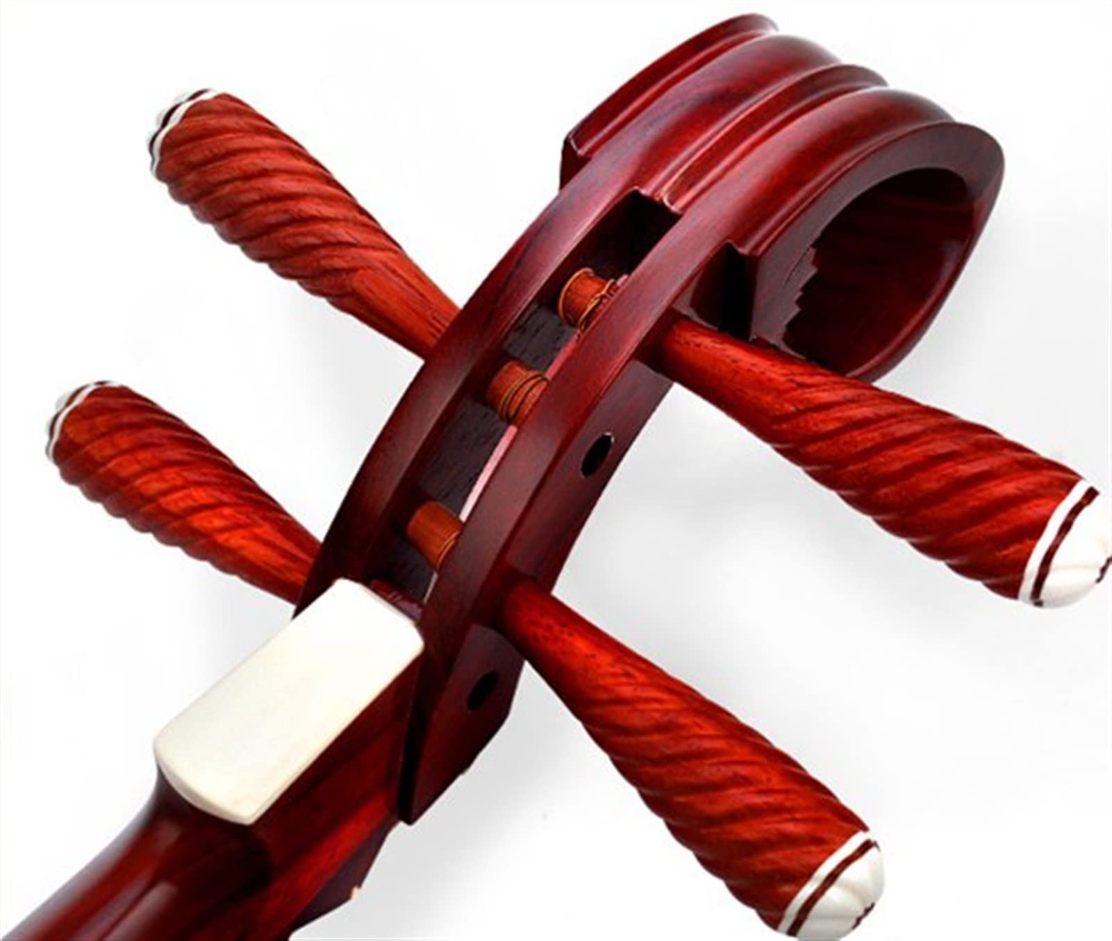 FLFL Hartholz Chinesische Lute Chinesische Lute PIPA Professionelles Rosenholz PI PA National Music Saite Instrument Pipa Mit Vollem Pipa-Zubehör
