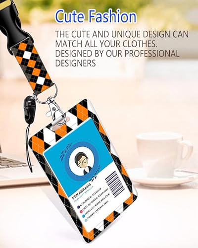 Gmjzzx VDFRTDVKATAO Badge Reels Retractable With Carabiner Reel Clip, Id Name Tag Work Badge Holder Belt Ferrule, Identity Id Badge Holder Cover Case For Office Work Nurse Teacher Student Gifts thumb #2