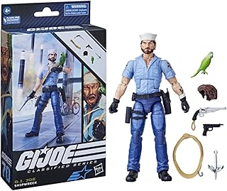 G. I. Joe Classified Series Shipwreck with Polly, Collectible G.I. Joe Action Figures, 70, 6 inch Action Figures for Boys & Girls, with 6 Accessories