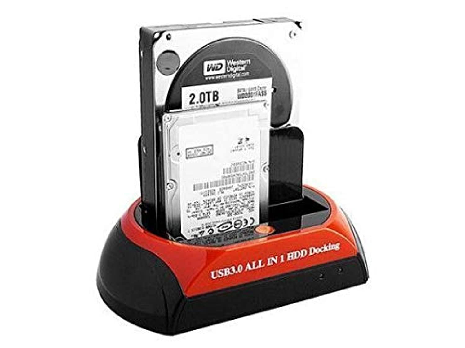 IDE/SATA I II Hard Disk HDD 2-Dock Docking Station e-SATA Hub