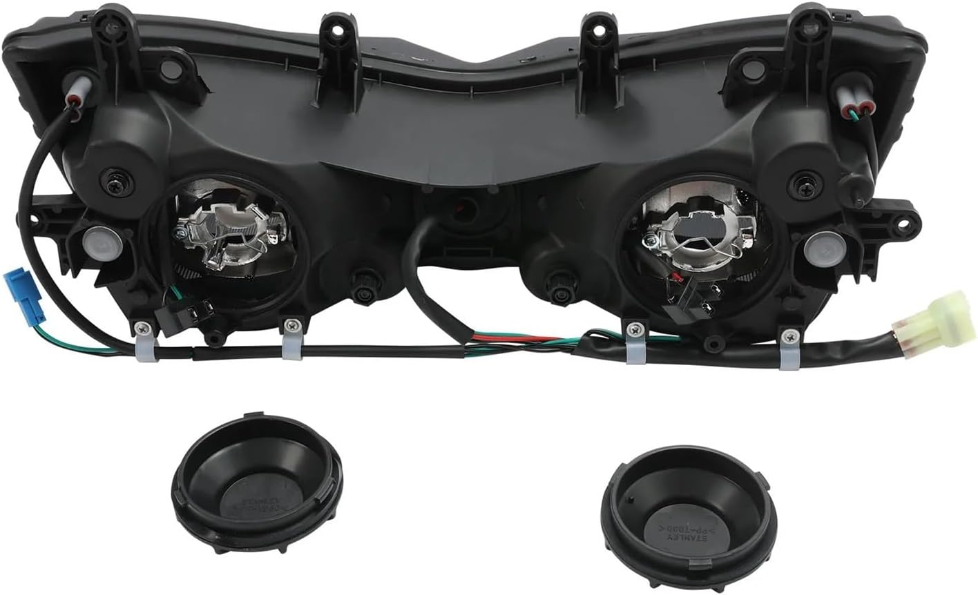 オートバイのフロントヘッドライトヘッドランプアセンブリと互換