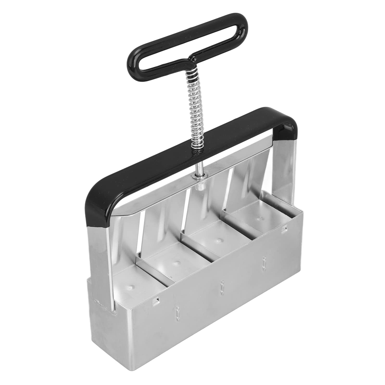 Gleba prasa 4 w 1 | Ręczny producent bloków gleby do początkowej i sadzonek | 5 cm kwadratowe bloki z ergonomicznym uchwytem | Narzędzie zrównoważonego ocynkowanego żelaza