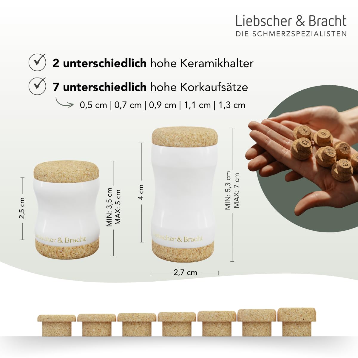 Liebscher & Bracht Original Kieferretter: Kiefer Dehner Trainer für Zähneknirschen, Kopf- & Kieferschmerzen, Kaumuskel und Jaw Line Anpassung, Made in Germany, Übungen in der App