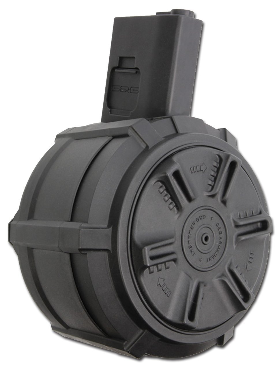 G&G　M4 / M16 ドラムマガジン 2300発 G_G-M4-M16-2300R-Auto-Winding-