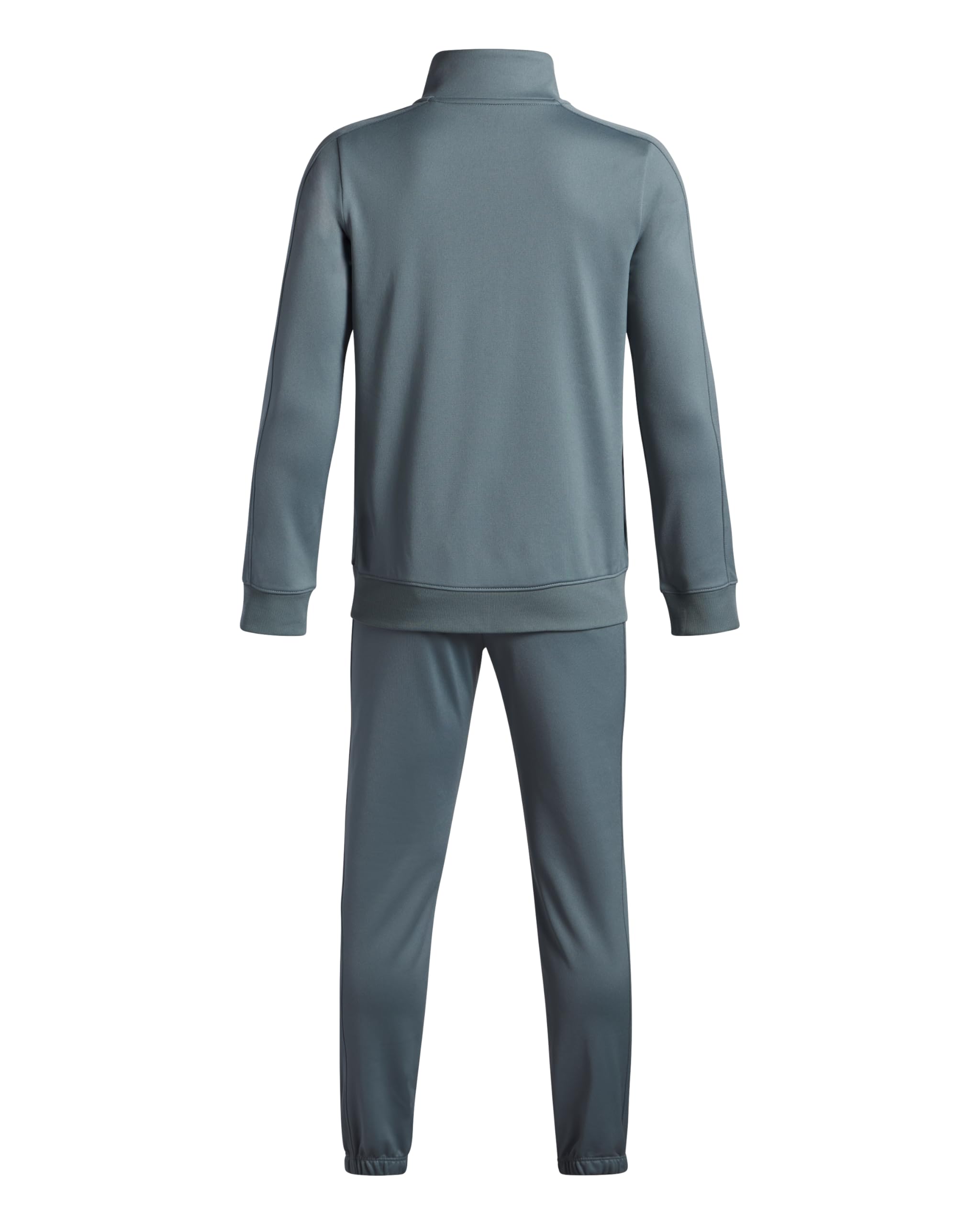 Under Armour UA Rival Knit Dresy - Jasper Blue/Biały - YXL