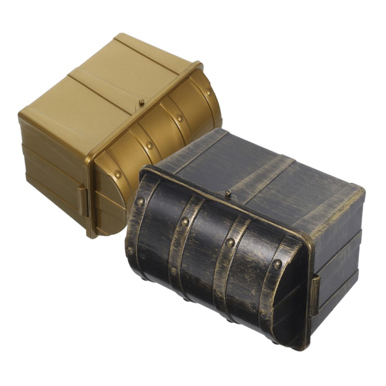 VICASKY Vintage Style Treasure Chest Toys for Kids Storage Box Prizes for Birthday Christmas Decorations