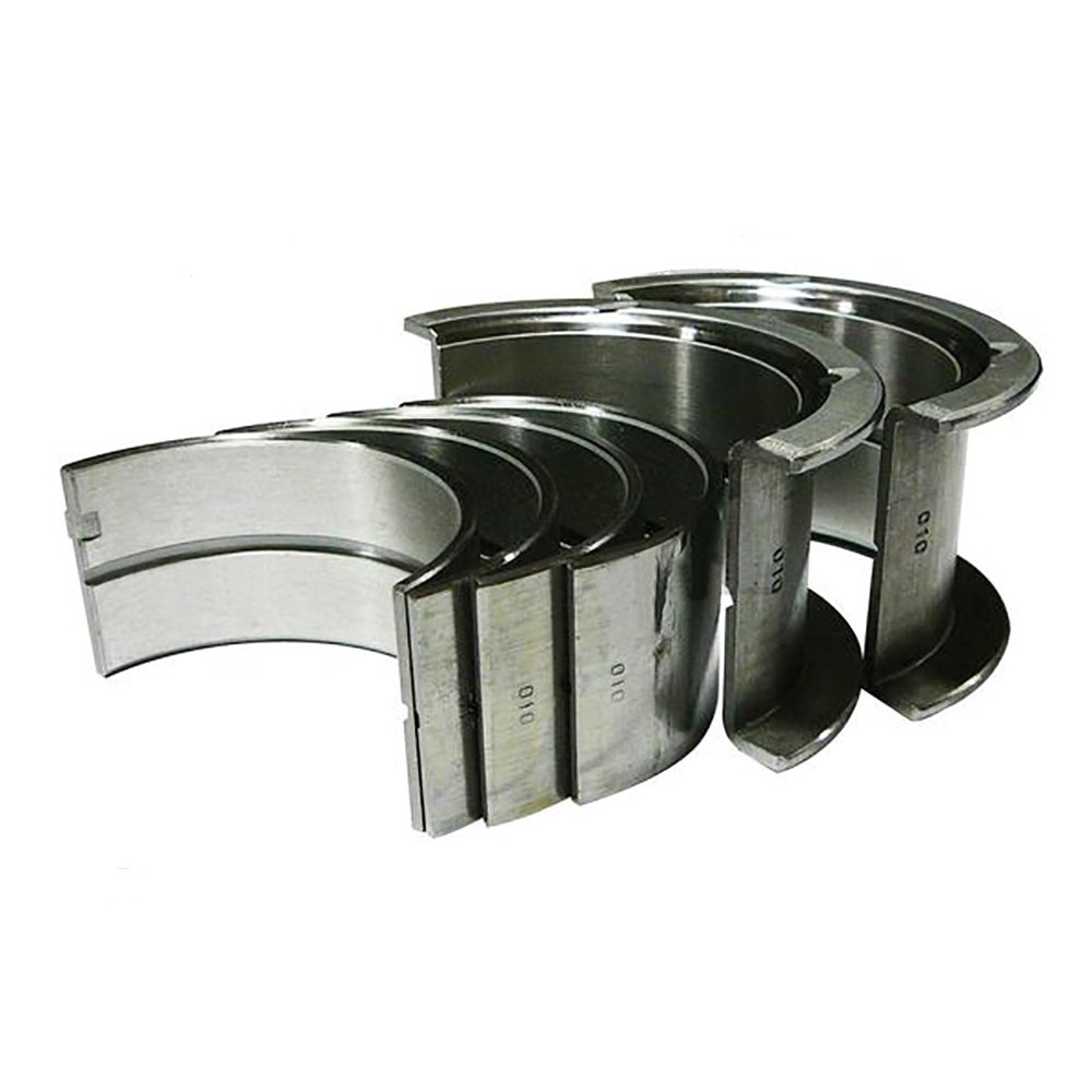 One New (0.010") Main Bearing Set Fits Ford, Fits New Holland 2000, 4000, 600, 601, 700, 701, 800, 801, 900, 901, Jubilee, NAA Models Interchangeable