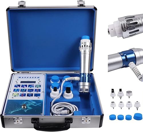 Máquina portátil de terapia de ondas de choque, máquina profesional de tratamiento ED con aprobación CE, cuerpo de percusión de tejido profundo,