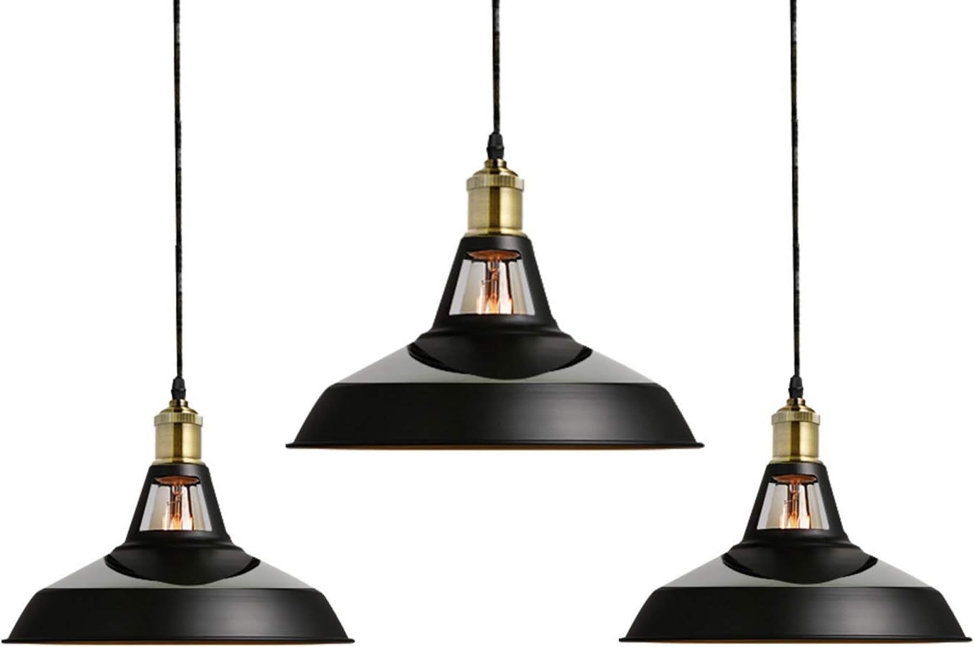 E26 Vintage Lamp Socket, Edison Pendant Light Socket Replacement, Antique Retro Hanging Lamp Holder for Industrial, Decorative, DIY Lighting, Gold Antique Brass Color 8-Pack