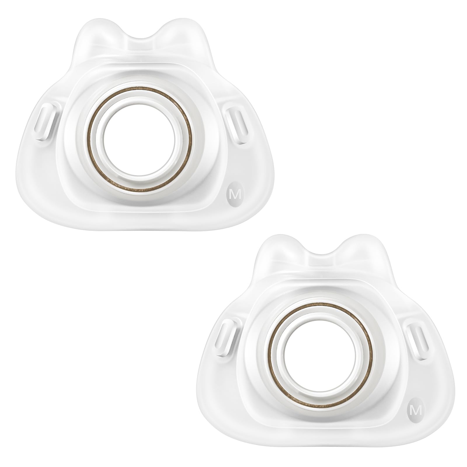 2 Packs Reliable Silicone Cushion for AirFit F40 Full Face Replacement Cushion (M)