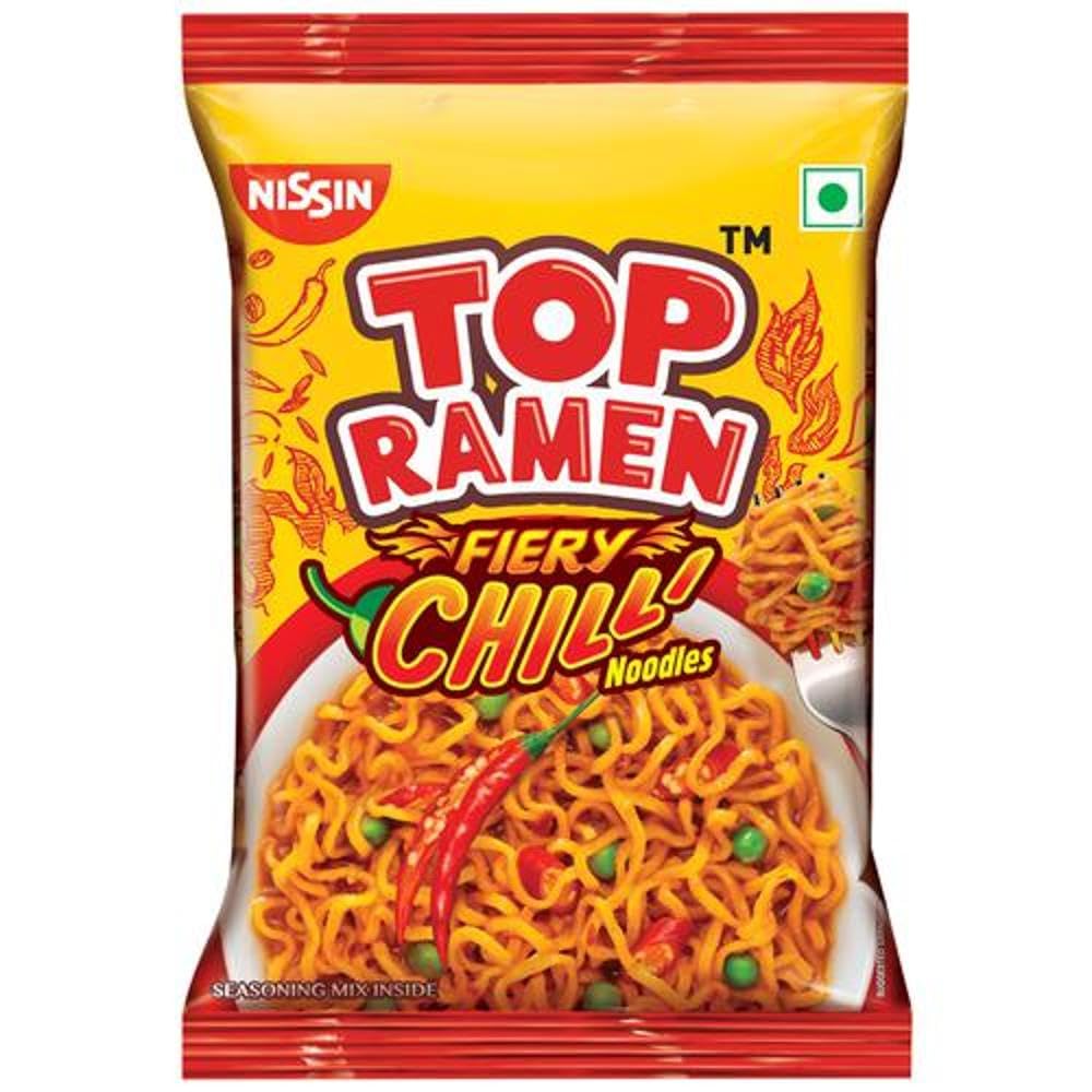 Top ramen Fiery Chilli Instant Noodles Vegetarian, 50 gram