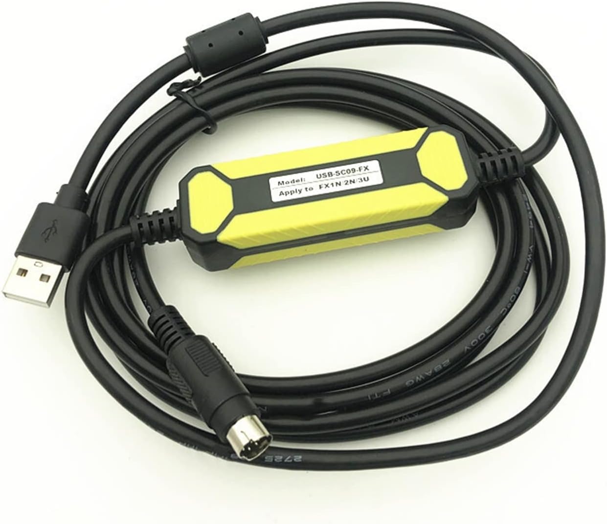 Amazon.com: LXSWY PLC Programming Cable USB-SC09-FX for PLC Programming ...