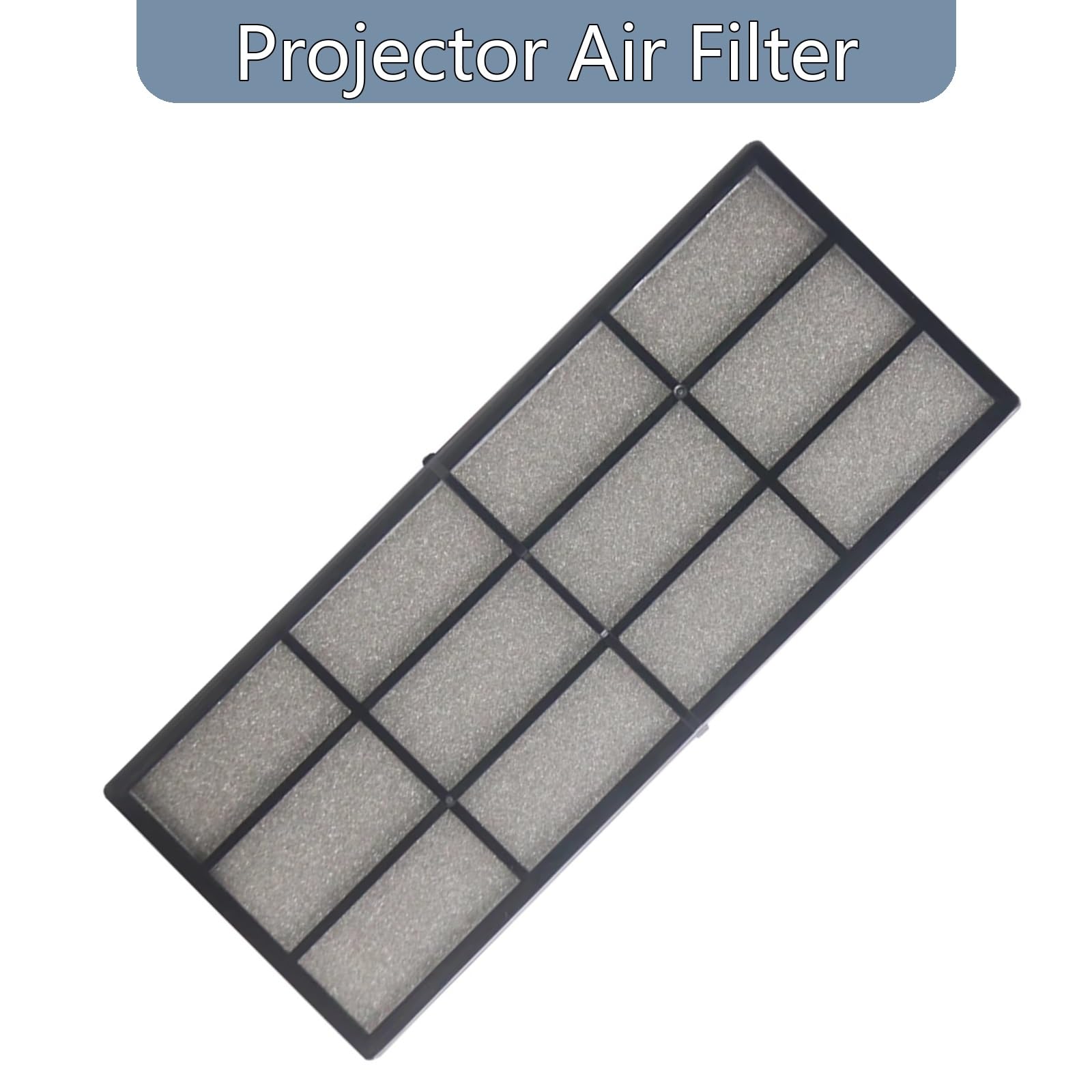 Filtro De Aire De Repuesto for Proyector, Compatible Con CB-536WI-530-535W-520-525W,ELPAF47 Fácil De Instalar, Reemplazo De Protección Contra El Polvo