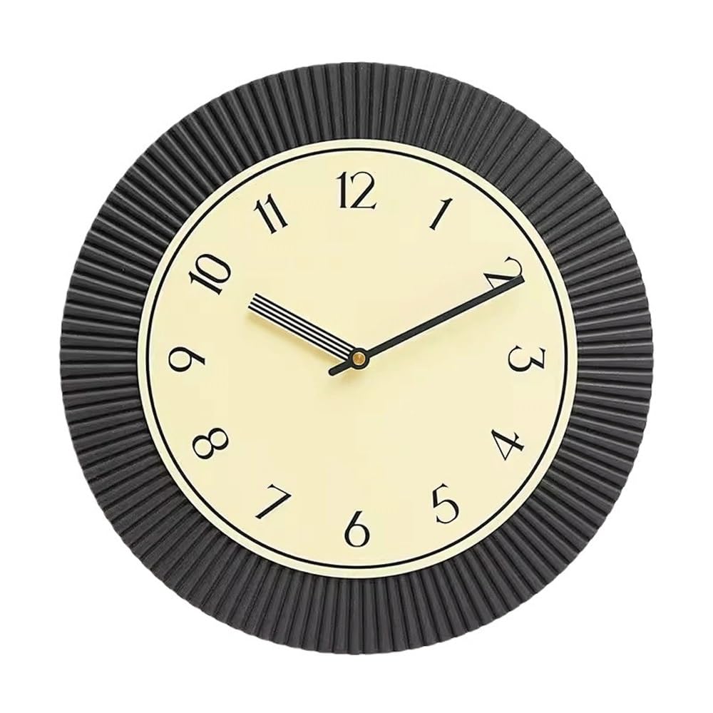 Horloge murale pour habiller un mur vide et décorer une chambre à coucher