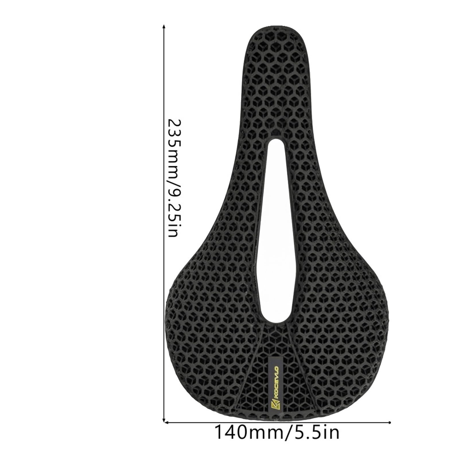 Compatibile con la sella for bici KOCEVLO | MTB Gravel in carbonio XC con stampa 3D 235x140mm fuoristrada