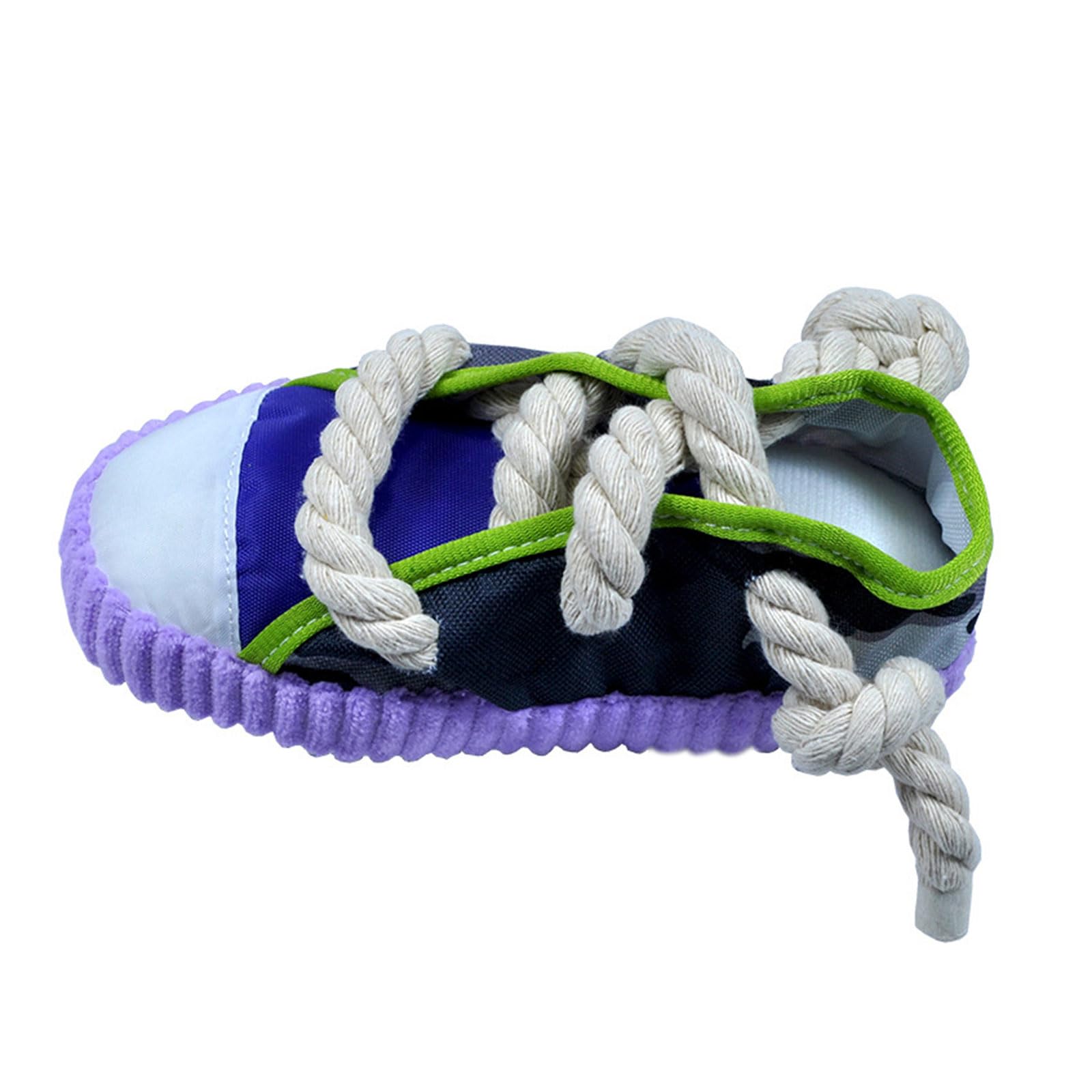jojobasec Soft Chew Toy for Pet Dogs Simulation Shoe Toy Dogs Squeak Toy Puppy Rope Toy Resistant Dogs Sounding Toy