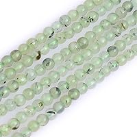 Vista 129 de GEM-Inside - Cuentas sueltas de ágata india natural de 0.157 pulgadas (0.157 in) con cuentas redondas de cristal energético para hacer joyas, 15