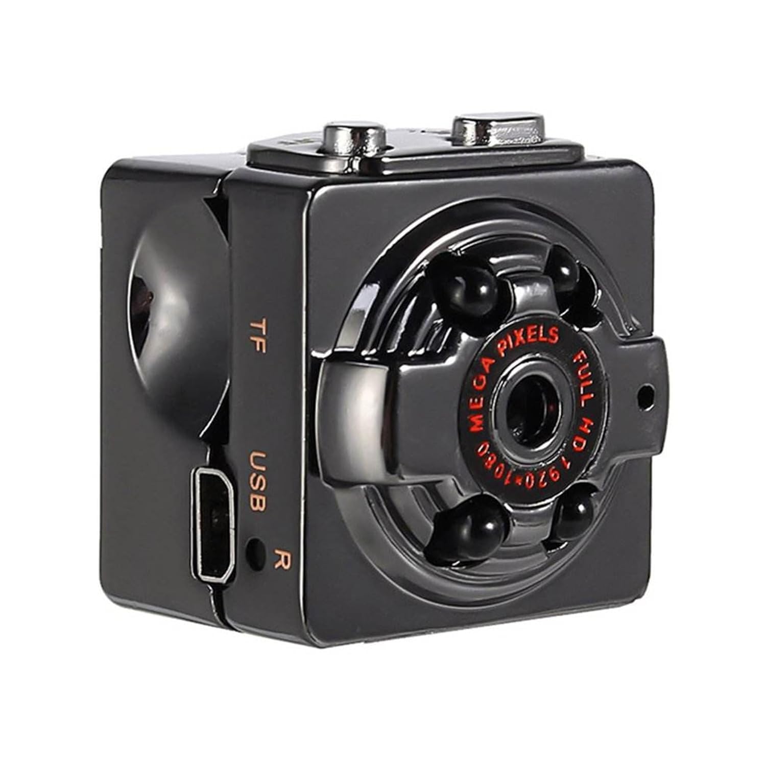 FREDI HD PLUS Mini Camera 1080P Full HD Recording | Small Hidden Camera with Motion Detection | Portable Mini DV Cam with IR Low Light Recording | 32GB Micro SD Support | Indoor Security Camera-image-0