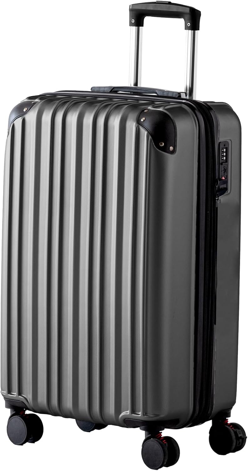 Amazon | [タンスのゲン] スーツケース Sサイズ 40L 1-3泊 拡張