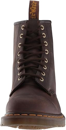 Miniatura 6 de Dr. Martens, 1460 Original Botas de Piel de 8 Ojos para Hombres y Mujeres, Negro Liso, 11 US Mujer10 US Hombres, marrn, 12