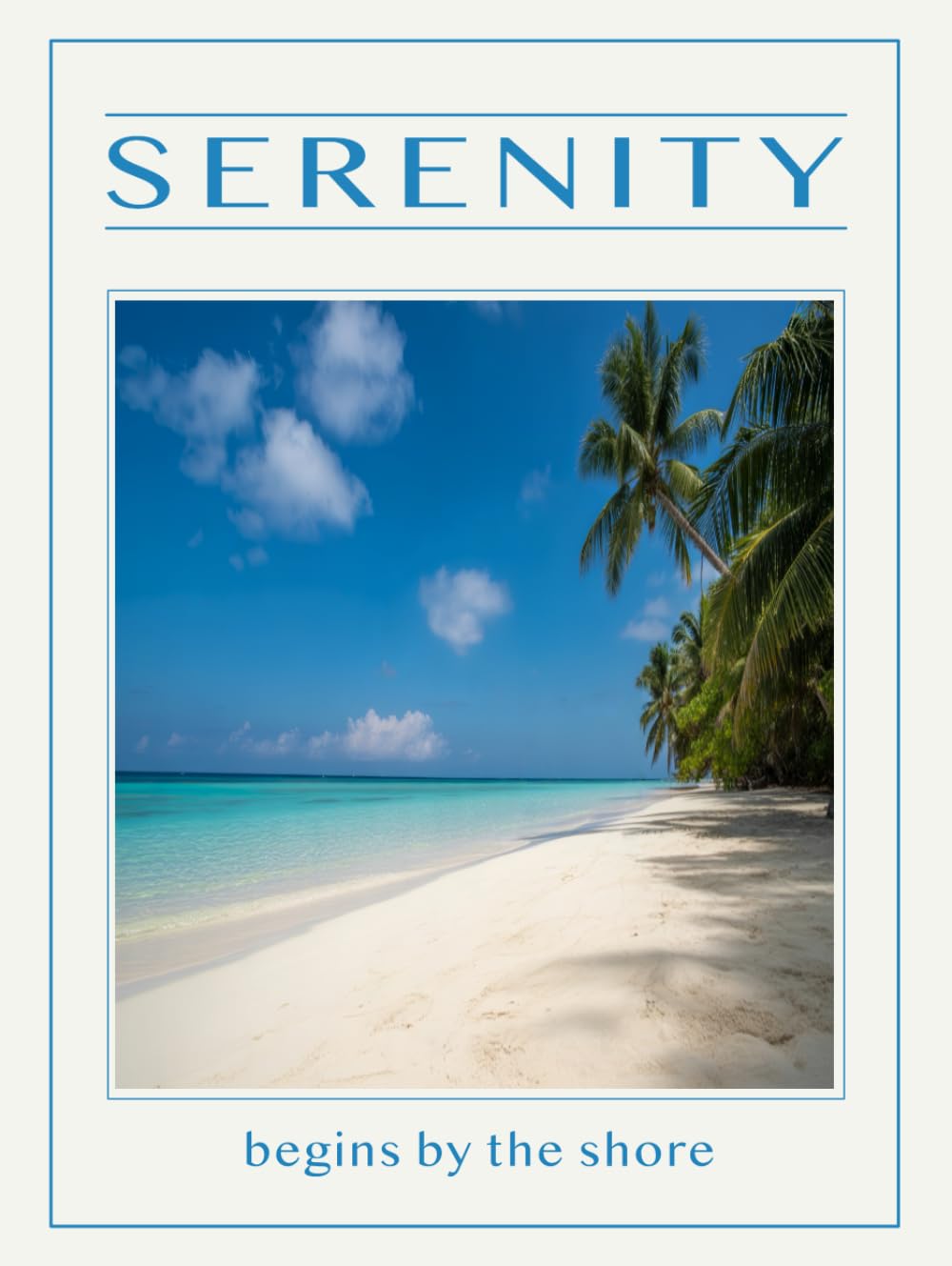 Livre de table basse Serenity rompre la monotonie du salon avec un journal déco