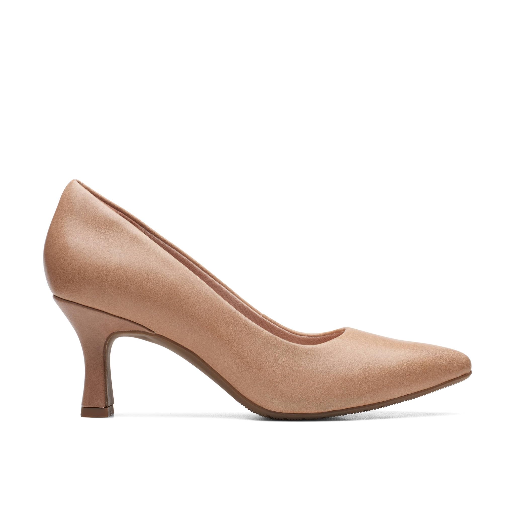 Clarks Kataleyna Gem Womens Sand Metallic, 7