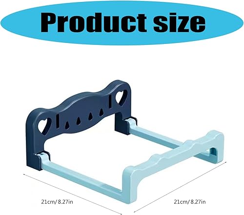 Miniatura 3 de Organizadores de estantes de baño montados en la pared sin perforar para toallas y artículos de tocador, fácil instalación adhesiva