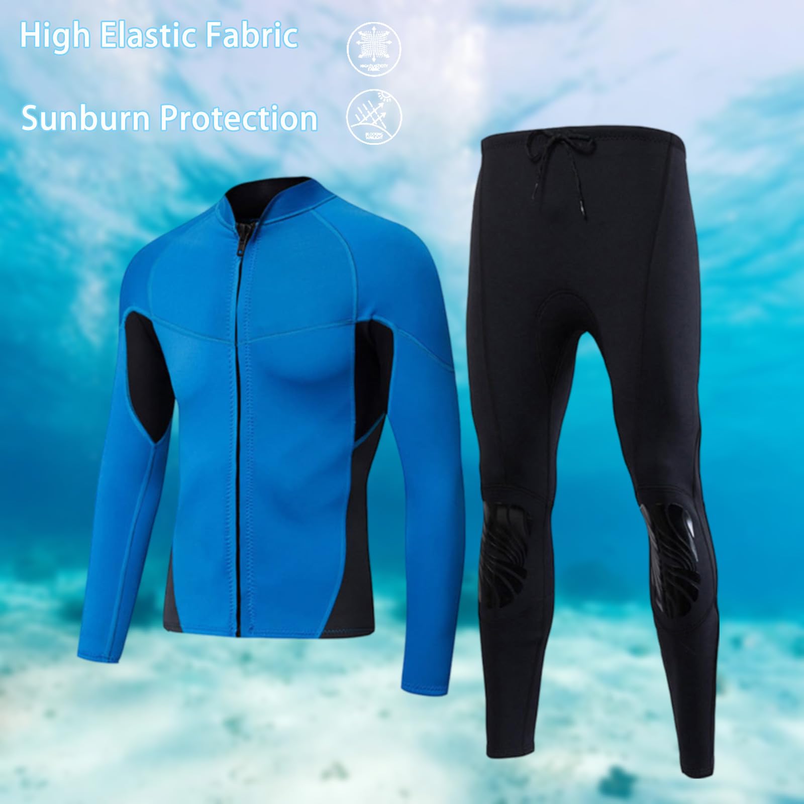 Neoprenanzug Tauchanzüge Thermoschutzanzug Cr Neopren Wetsuit Wasserabweisend Schnorcheln Herren Taucheranzug Hoch Dehnbar Nassanzug Ultra Stretch Surfen