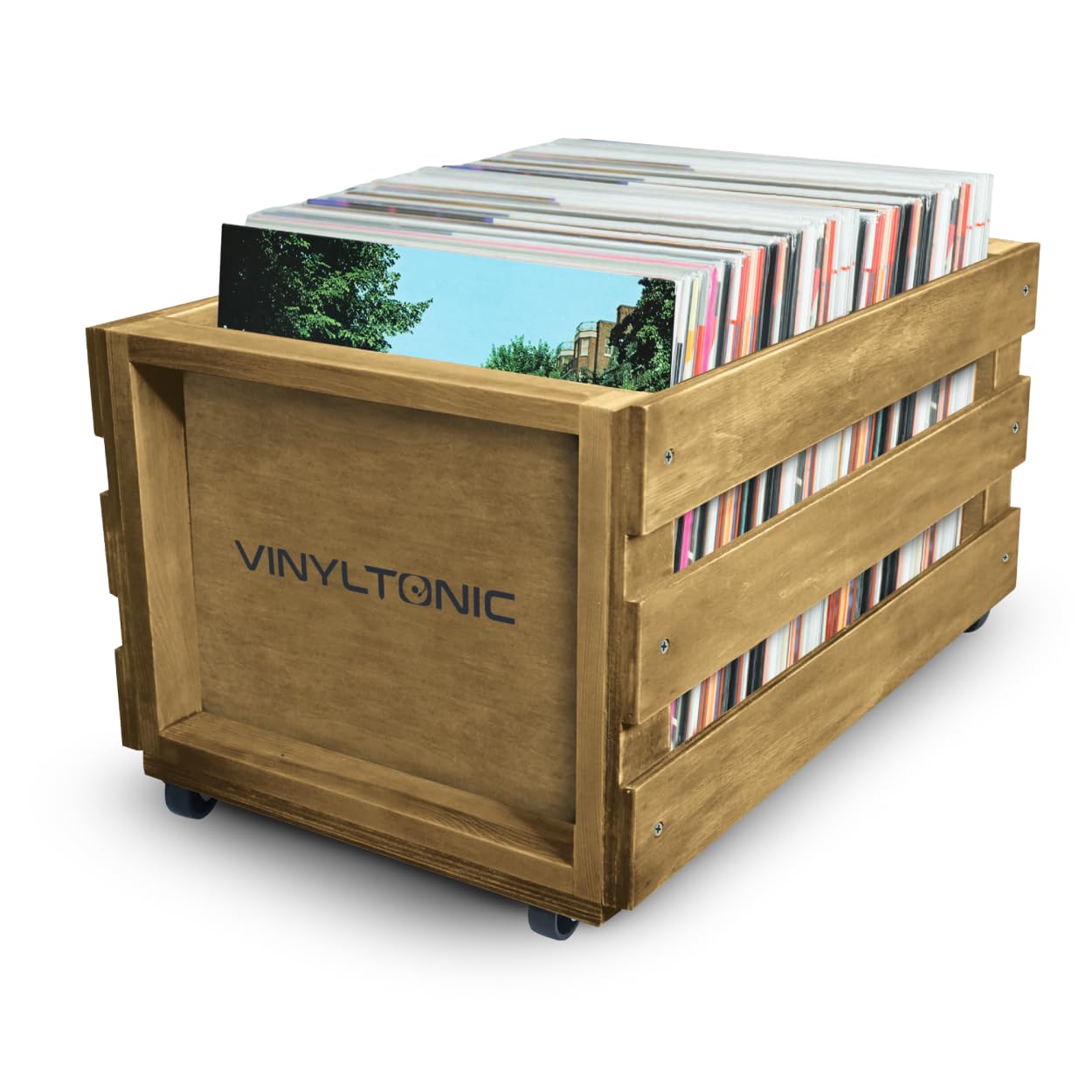 Vinyl Tonic | Vinyl LP Storage Crate : Amazon.co.uk: Stationery