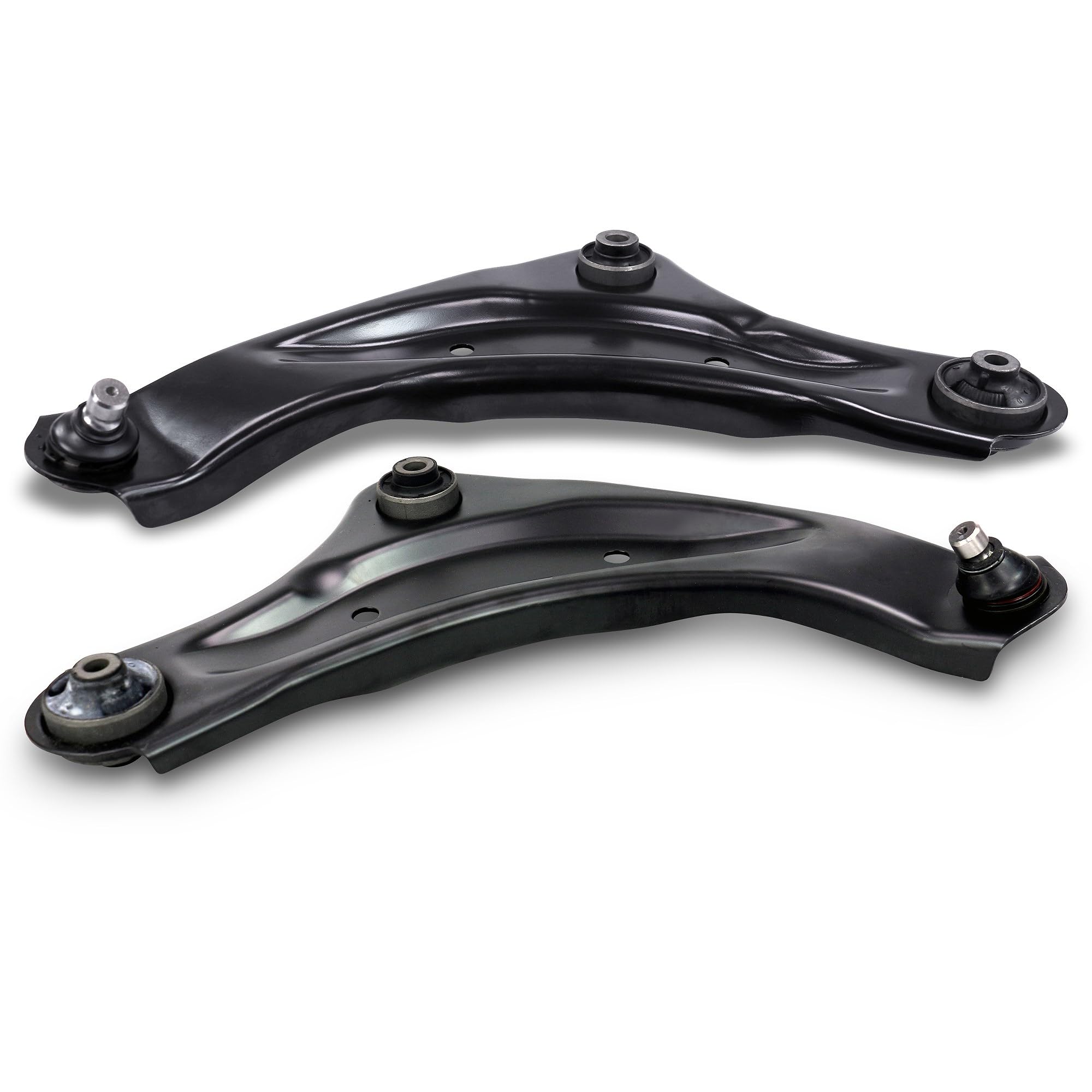 ATEC Germany 2x braccio di controllo asse anteriore inferiore sinistro e destro Compatibile con NISSAN JUKE (F15), JUKE Van (F15), LEAF (ZE0)