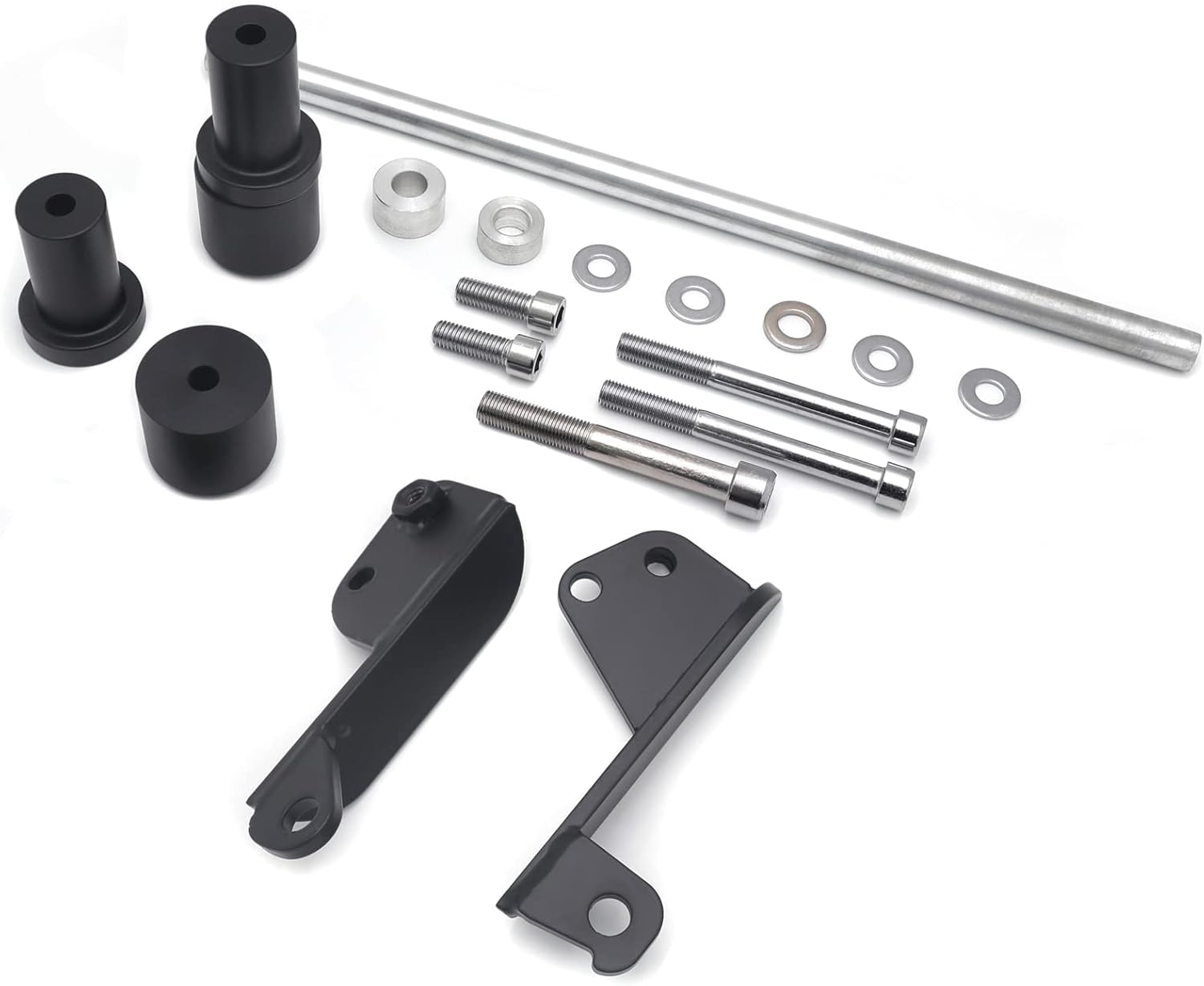 Motorcycle Parts No Cut Frame Slider for Honda 2003 2004 2005 2006 CBR 600RR CBR600RR RR Frames Accessories,Black