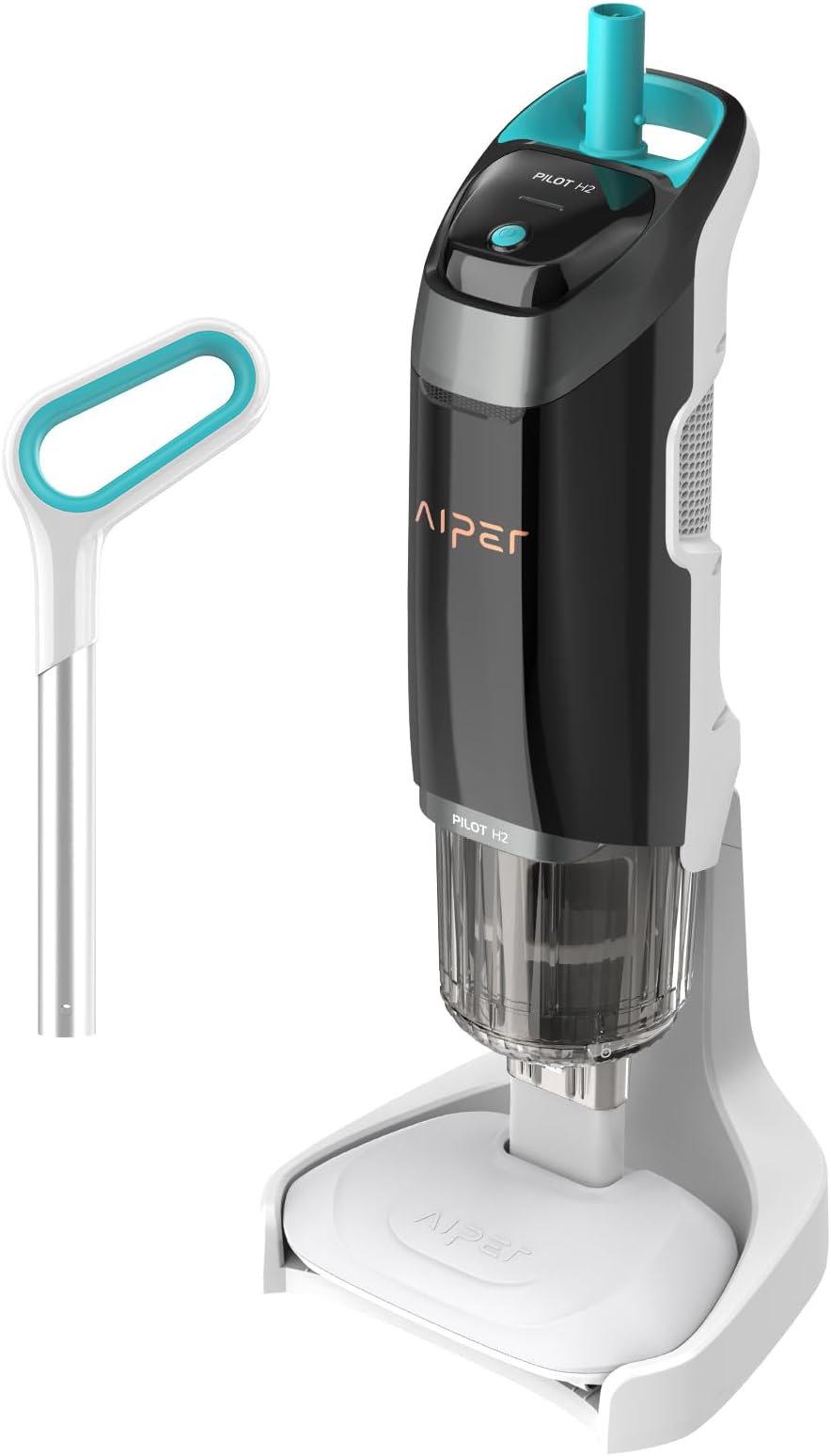 AIPER Cordless Pool Vacuum, Handheld Rechargeable Swimming Pool Cleaner, 70Mins Running Time, Deep Cleaning & Strong Suction Ideal for Inground and Above Ground Pools, Hot Tubs, Spas