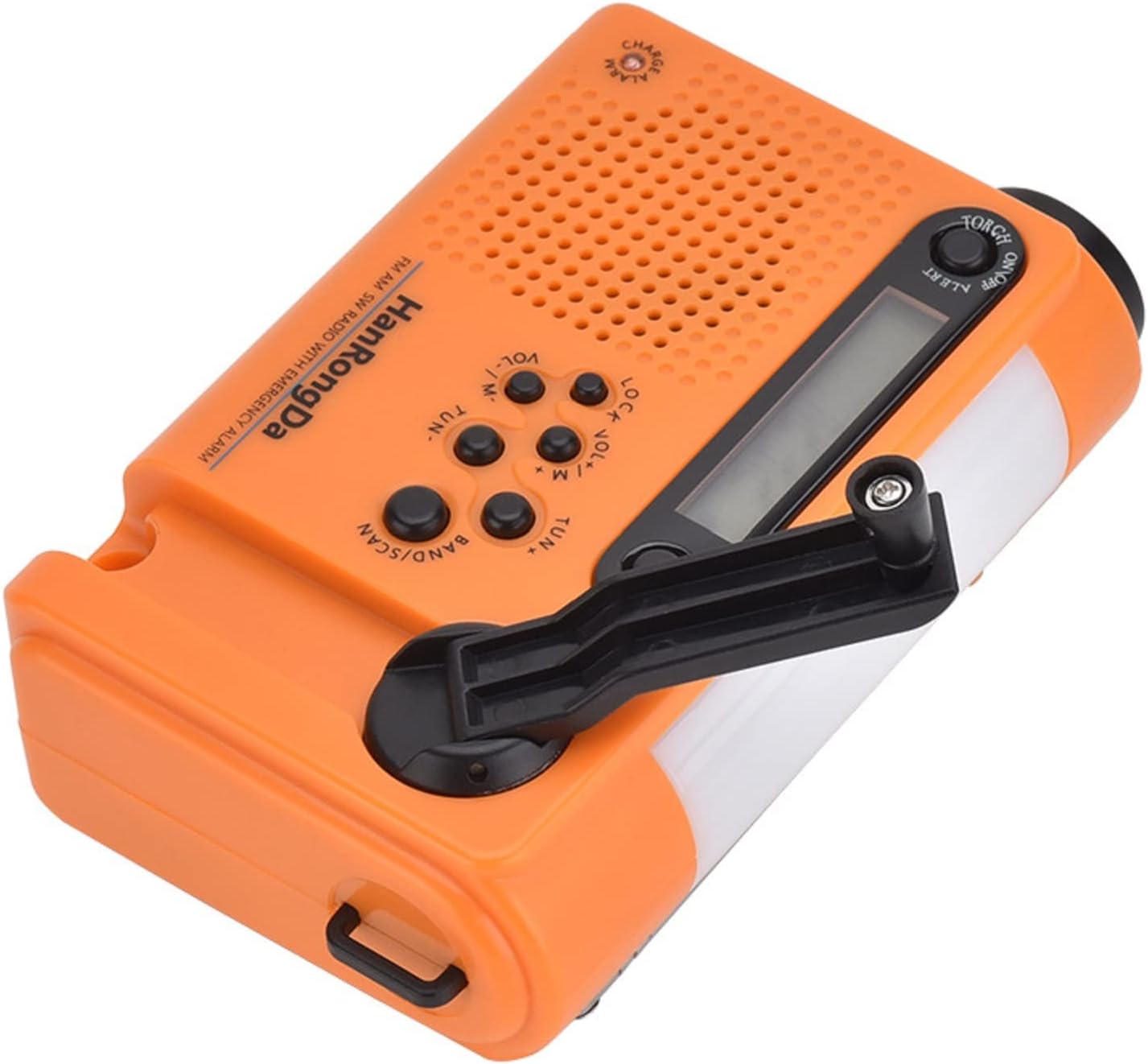 HanRongDa HRD-900 with hand crank extended