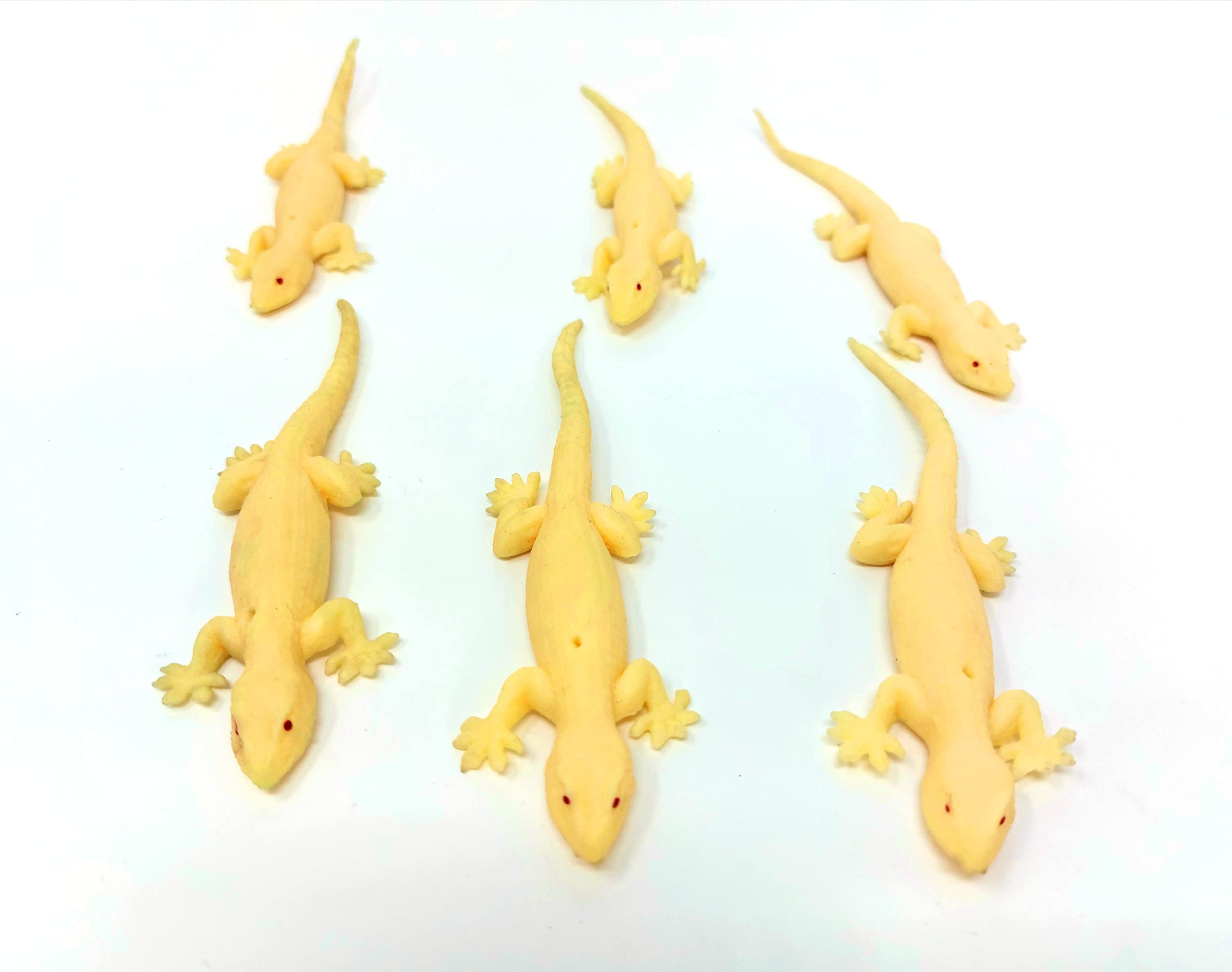 BEAU STUTI Rubber Practical Jokes and Prank Trick Fake House Gecko Lizard Toys (Multicolor) - Set of 6 (B09S3TJ9ZB) Amazon Price History, Amazon Price Tracker