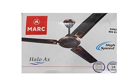 GENERIC K.S.ELECTRICALS celing fan |aura prime | fan | color meroon with golden coating | anti dust